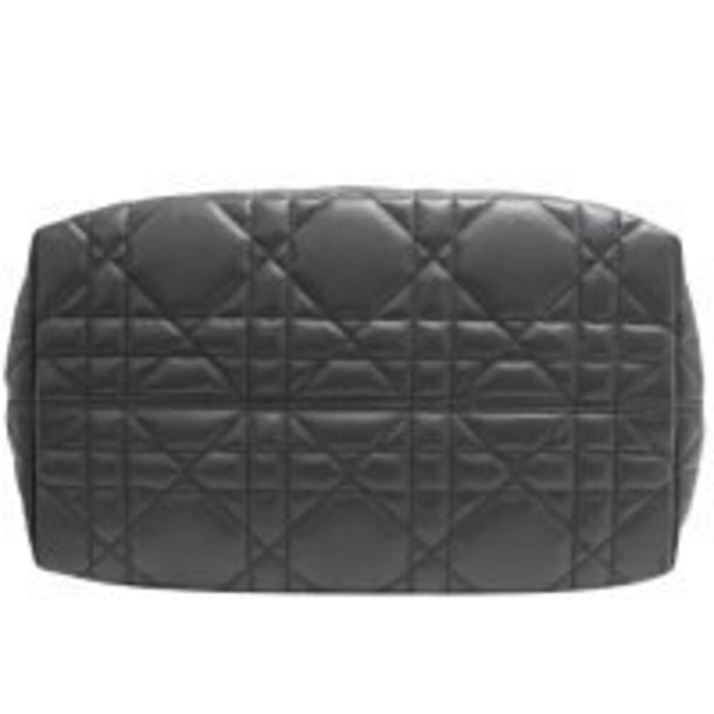 Dior Cannage Toujours Christian Tote Black Calfskin Bag Handbag - Picture 5 of 7